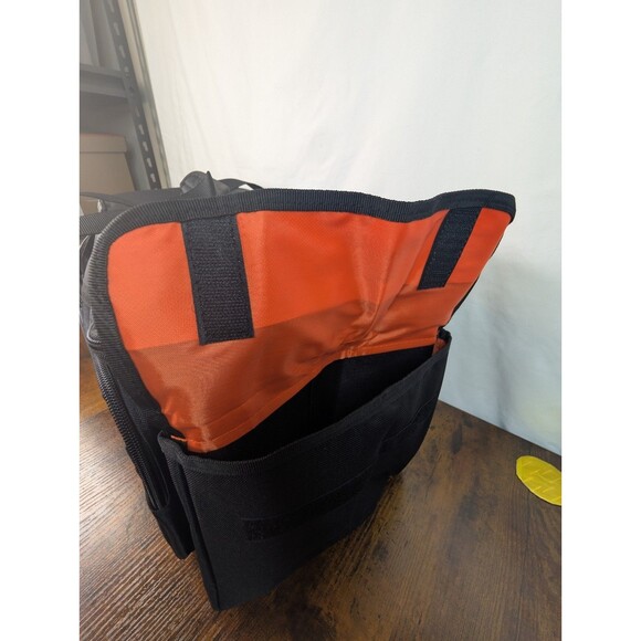 DJ Cable File Bag, Detachable Padded Bottom and Dividers, Travel Gig - Picture 8 of 15
